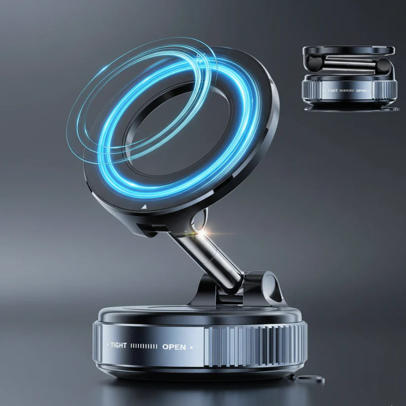 Vacuum Suction Magnetic Phone Holder