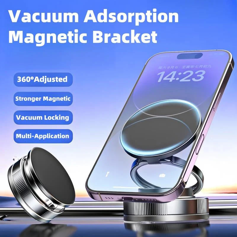 Vacuum Suction Magnetic Phone Holder