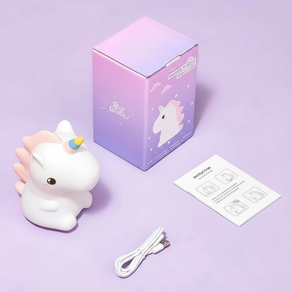 Unicorn Night Light Lamp